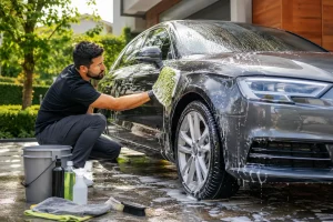 شستشوی خودرو در خانه؛ بهترین روش شستن ماشین بدون خط و خش